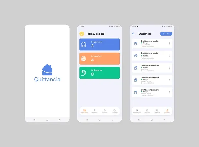 Quittancia Mobile — Application mobile de gestion locative