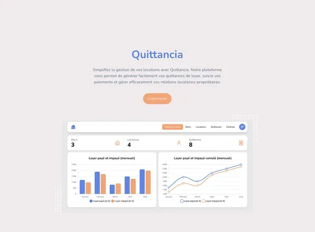 Quittancia Web — Application web de gestion locative